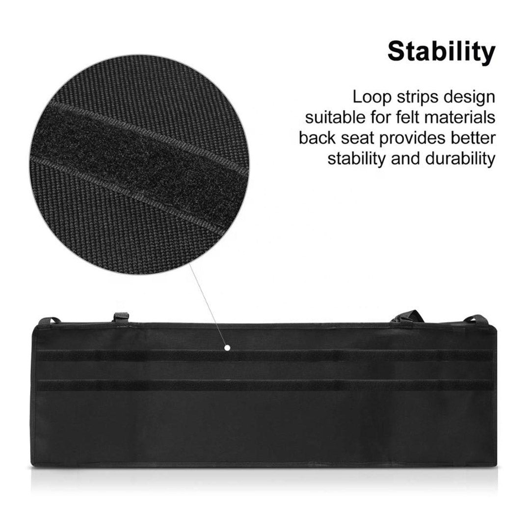 SOGA 2X Oxford Cloth Car Storage Trunk Organiser Backseat Multi-Purpose Interior Accessories Black - Cafe Supply