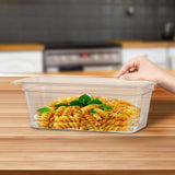 SOGA 100mm Clear Gastronorm GN Pan 1/3 Food Tray Storage Bundle of 4 - Cafe Supply