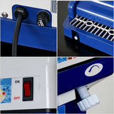 SOGA Ice Shaver Commercial Electric Stainless Steel Ice Crusher Slicer Machine 120KG/h - Cafe Supply