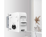 SOGA 160mm Wall-Mounted Clothes Line Dry Rack Retractable Space-Saving Foldable Hanger White - Cafe Supply