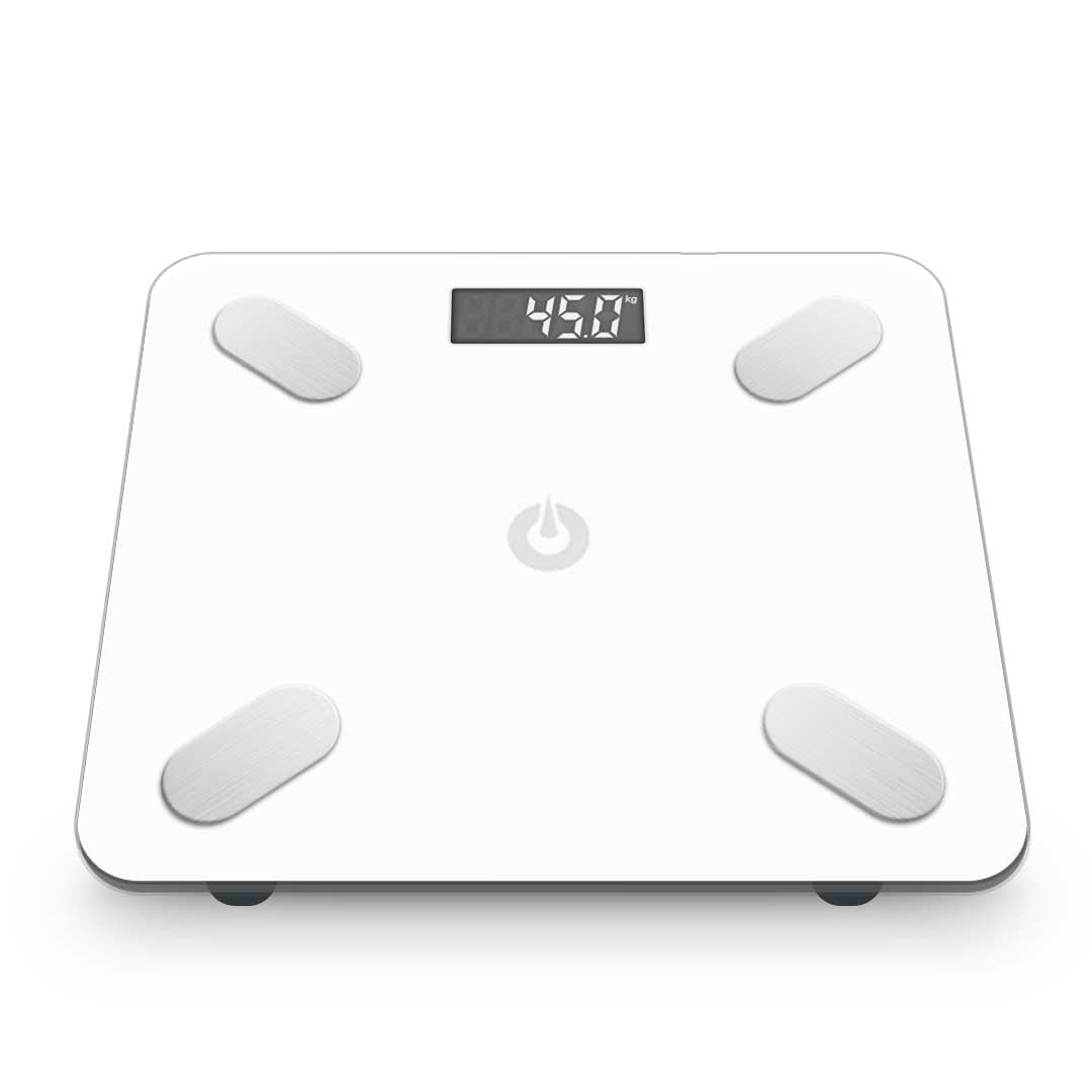 SOGA 2X Wireless Bluetooth Digital Body Fat Scale Bathroom Weighing Scales Health Analyzer Weight White - Cafe Supply