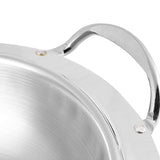 SOGA Stainless Steel Round Buffet Chafing Dish Cater Food Warmer Chafer with Glass Top Lid - Cafe Supply