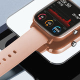 SOGA 2X Waterproof Fitness Smart Wrist Watch Heart Rate Monitor Tracker P8 Gold - Cafe Supply