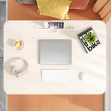 SOGA 2X White Portable Bed Table Adjustable Folding Mini Desk With Cup-Holder Home Decor - Cafe Supply