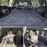 SOGA Black Inflatable Car Boot Mattress Portable Camping Air Bed Travel Sleeping Essentials - Cafe Supply