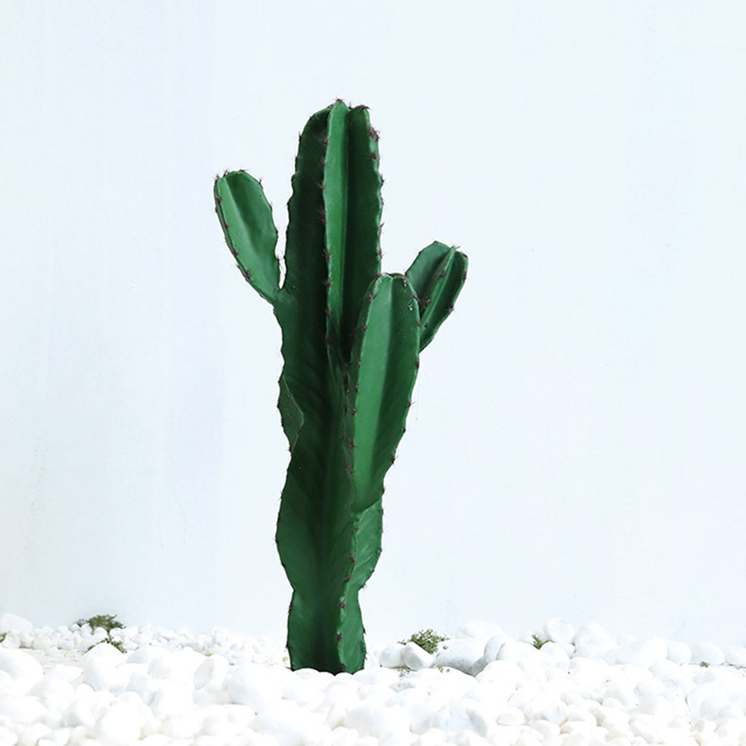 SOGA 70cm Green Artificial Indoor Cactus Tree Fake Plant Simulation Decorative 5 Heads - Cafe Supply