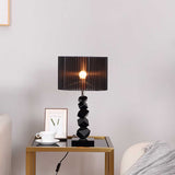 SOGA 60cm Black Table Lamp with Dark Shade LED Desk Lamp - Cafe Supply