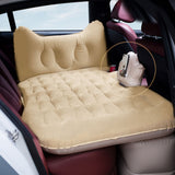 SOGA Beige Honeycomb Inflatable Car Mattress Portable Camping Air Bed Travel Sleeping Kit Essentials - Cafe Supply