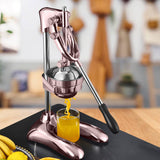 SOGA 2X Stainless Steel Manual Juicer Hand Press Juice Extractor Squeezer Lemon Orange Citrus Gold - Cafe Supply
