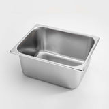 SOGA 4X Gastronorm GN Pan Full Size 1/2 GN Pan 15cm Deep Stainless Steel Tray - Cafe Supply