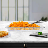 SOGA 100mm Clear Gastronorm GN Pan 1/1 Food Tray Storage Bundle of 4 with Lid - Cafe Supply