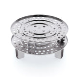 SOGA 28cm Stainless Steel Steamer Insert Stock Pot Steaming Rack Stockpot Tray - Cafe Supply