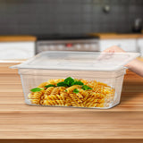 SOGA 100mm Clear Gastronorm GN Pan 1/3 Food Tray Storage with Lid - Cafe Supply