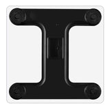 SOGA 2X Glass LCD Digital Body Fat Scale Bathroom Electronic Gym Water Weighing Scales Purple - Cafe Supply