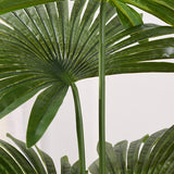 SOGA 2X 120cm Artificial Natural Green Fan Palm Tree Fake Tropical Indoor Plant Home Office Decor - Cafe Supply