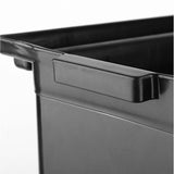 SOGA 2X Small Food Trolley Utility Cart Waste Storage Bin - Cafe Supply
