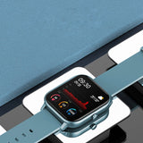 SOGA 2X Waterproof Fitness Smart Wrist Watch Heart Rate Monitor Tracker P8 Blue - Cafe Supply