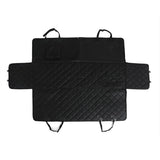 SOGA 2X 600D Oxford Cloth Waterproof Dog Car Cover Back Seat Protector Hammock Non-Slip Pet Mat Black - Cafe Supply