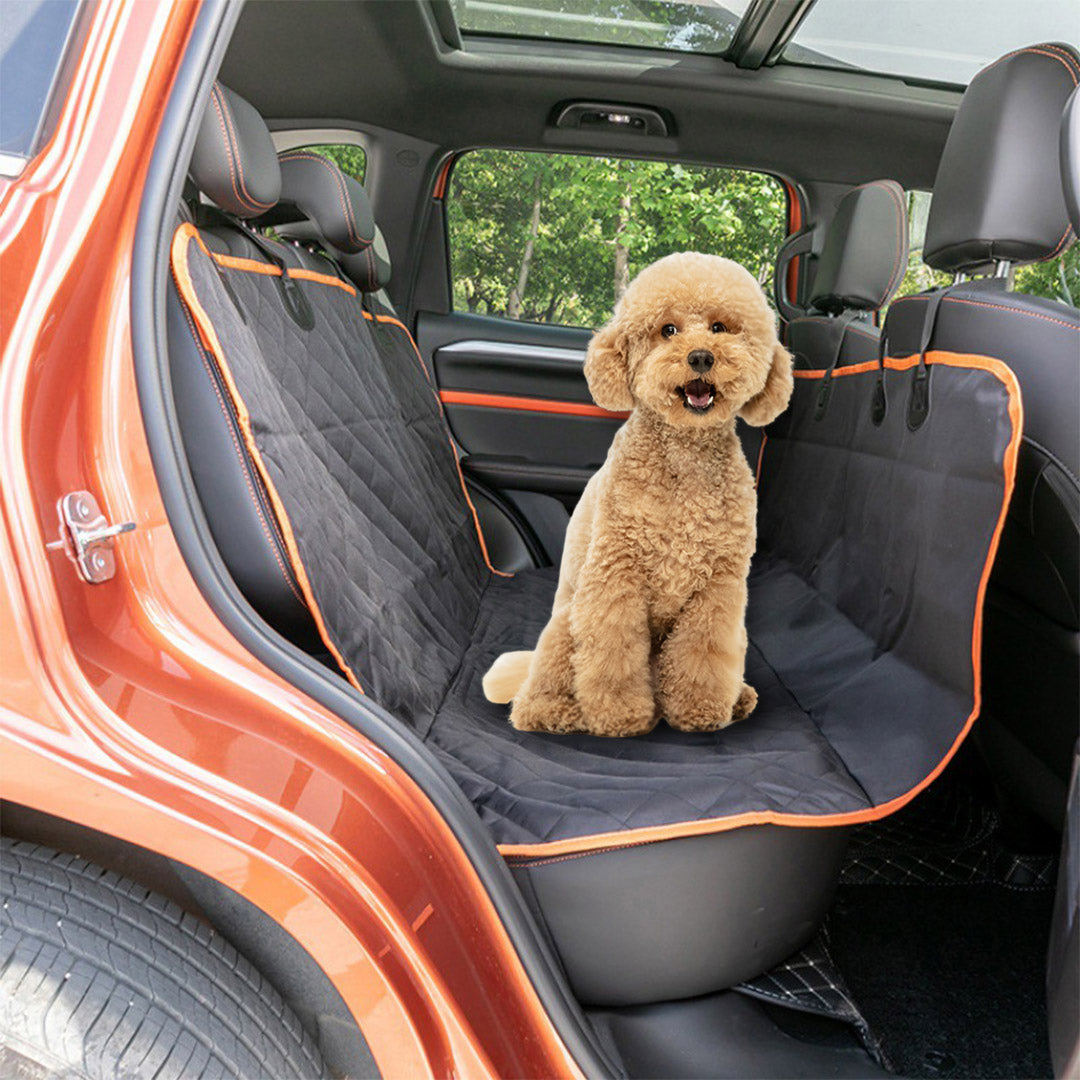 SOGA 600D Oxford Cloth Waterproof Dog Car Cover Back Seat Protector Hammock Pet Mat Black - Cafe Supply