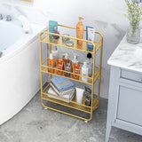 SOGA 2X 3 Tier Rectangular Bathroom Shelf Multifunctional Storage Display Rack Organiser - Cafe Supply
