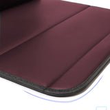 SOGA 2X  Leather Car Boot Collapsible Foldable Trunk Cargo Organizer Portable Storage Box Red Small - Cafe Supply