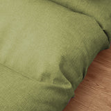 SOGA Lounge Floor Recliner Adjustable Lazy Sofa Bed Folding Game Chair Yellow Green - Cafe Supply