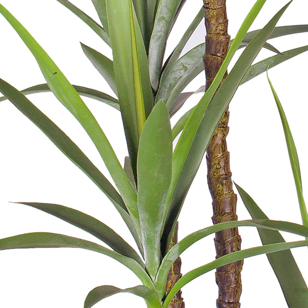 SOGA 2X 150cm Artificial Natural Green Dracaena Yucca Tree Fake Tropical Indoor Plant Home Office Decor - Cafe Supply