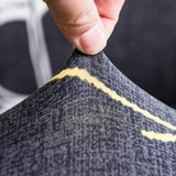 SOGA 3-Seater Feather Print Sofa Cover Couch Protector High Stretch Lounge Slipcover Home Decor - Cafe Supply