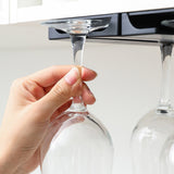 SOGA 2X 54cm Wine Glass Holder Hanging Stemware Storage Organiser Kitchen Bar Restaurant Decoration - Cafe Supply