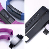 SOGA 2X Sport Smart Watch Health Fitness Wrist Band Bracelet Activity Tracker Purple - Cafe Supply