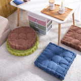SOGA 2X Blue Square Cushion Soft Leaning Plush Backrest Throw Seat Pillow Home Office Decor - Cafe Supply