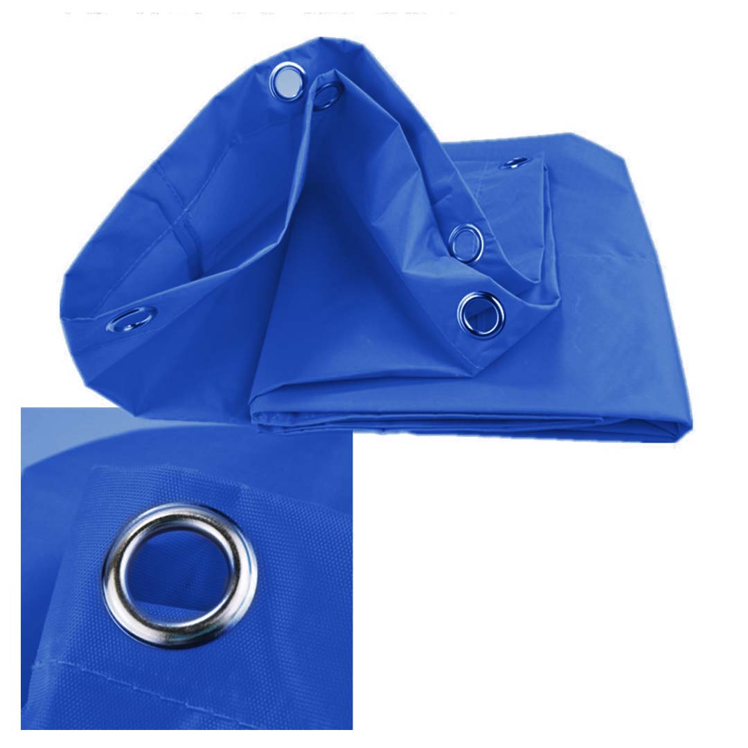 SOGA 2X Oxford Waterproof Reusable Janitor Housekeeping Cart Replacement Bag Blue - Cafe Supply