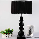 SOGA 60cm Black Table Lamp with Dark Shade LED Desk Lamp - Cafe Supply