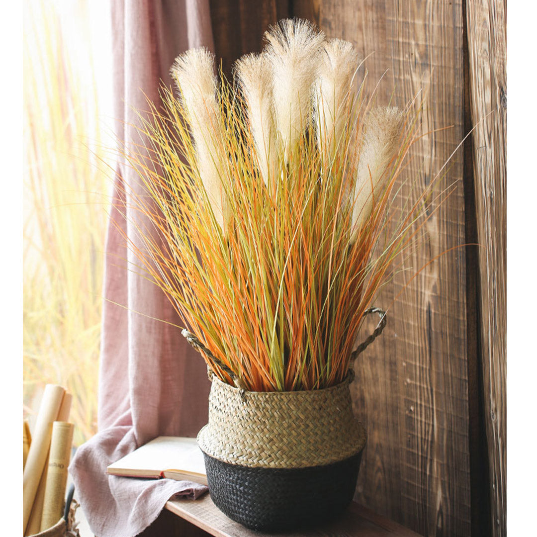 SOGA 2X 137cm Artificial Indoor Potted Reed Bulrush Grass Tree Fake Plant Simulation Decorative - Cafe Supply