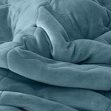 SOGA 2X Lake Blue Throw Blanket Warm Cozy Double Sided Thick Flannel Coverlet Fleece Bed Sofa Comforter - Cafe Supply