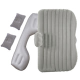 SOGA 2X Grey Stripe Inflatable Car Mattress Portable Camping Rest Air Bed Travel Compact Sleeping Kit Essentials - Cafe Supply