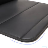 SOGA 2X Leather Car Boot Collapsible Foldable Trunk Cargo Organizer Portable Storage Box Black Medium - Cafe Supply