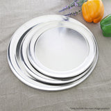 SOGA 6X 12-inch Round Aluminum Steel Pizza Tray Home Oven Baking Plate Pan - Cafe Supply