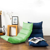 SOGA 2X Foldable Tatami Floor Sofa Bed Meditation Lounge Chair Recliner Lazy Couch Green - Cafe Supply