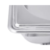 SOGA Single Tray Stainless Steel Chafing Catering Dish Food Warmer - Cafe Supply