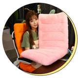 SOGA 2X Pink One Piece Strawberry Cushion Office Sedentary Butt Mat Back Waist Chair Support Home Decor - Cafe Supply