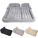 SOGA 2X Grey Inflatable Car Boot Mattress Portable Camping Air Bed Travel Sleeping Essentials - Cafe Supply