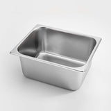 SOGA Gastronorm GN Pan Full Size 1/2 GN Pan 15cm Deep Stainless Steel With Lid - Cafe Supply