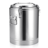 SOGA 30L Stainless Steel Insulated Stock Pot Hot & Cold Beverage Container - Cafe Supply