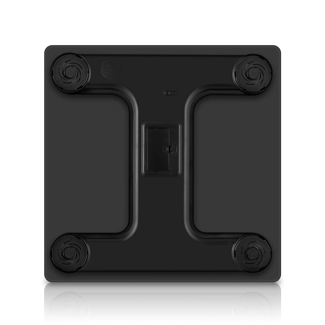 SOGA 2X Glass LCD Digital Body Fat Scale Bathroom Electronic Gym Water Weighing Scales Black/White - Cafe Supply