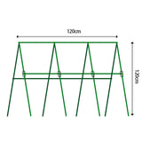SOGA 120cm Plant Frame Tube Trellis Vegetable Flower Herbs Outdoor Vine Support Adjustable Garden Rack - Cafe Supply