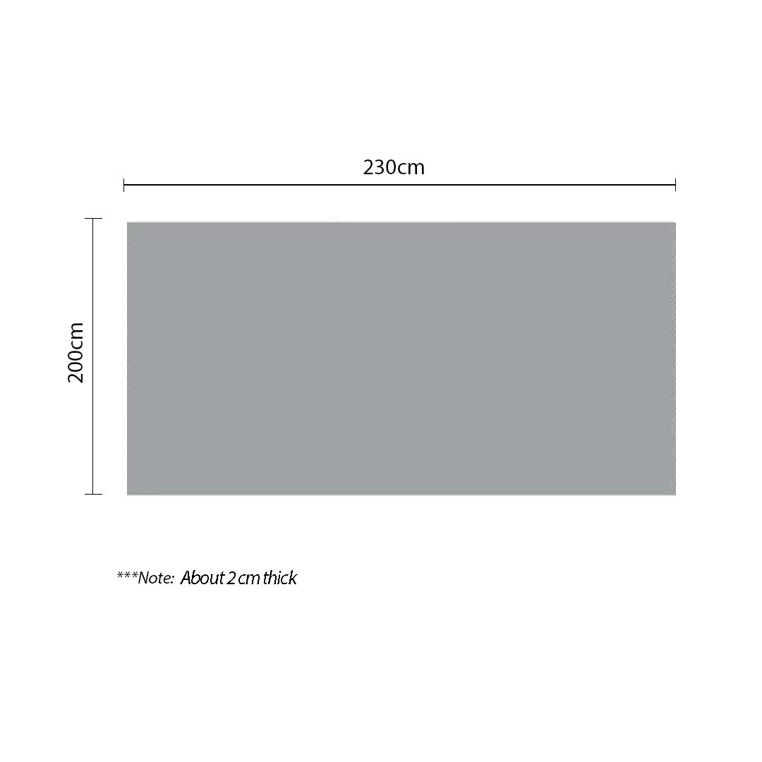 SOGA 2X Dark Grey Throw Blanket Warm Cozy Double Sided Thick Flannel Coverlet Fleece Bed Sofa Comforter - Cafe Supply