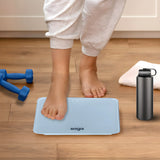 SOGA 180kg Digital Fitness Weight Bathroom Gym Body Glass LCD Electronic Scales White - Cafe Supply