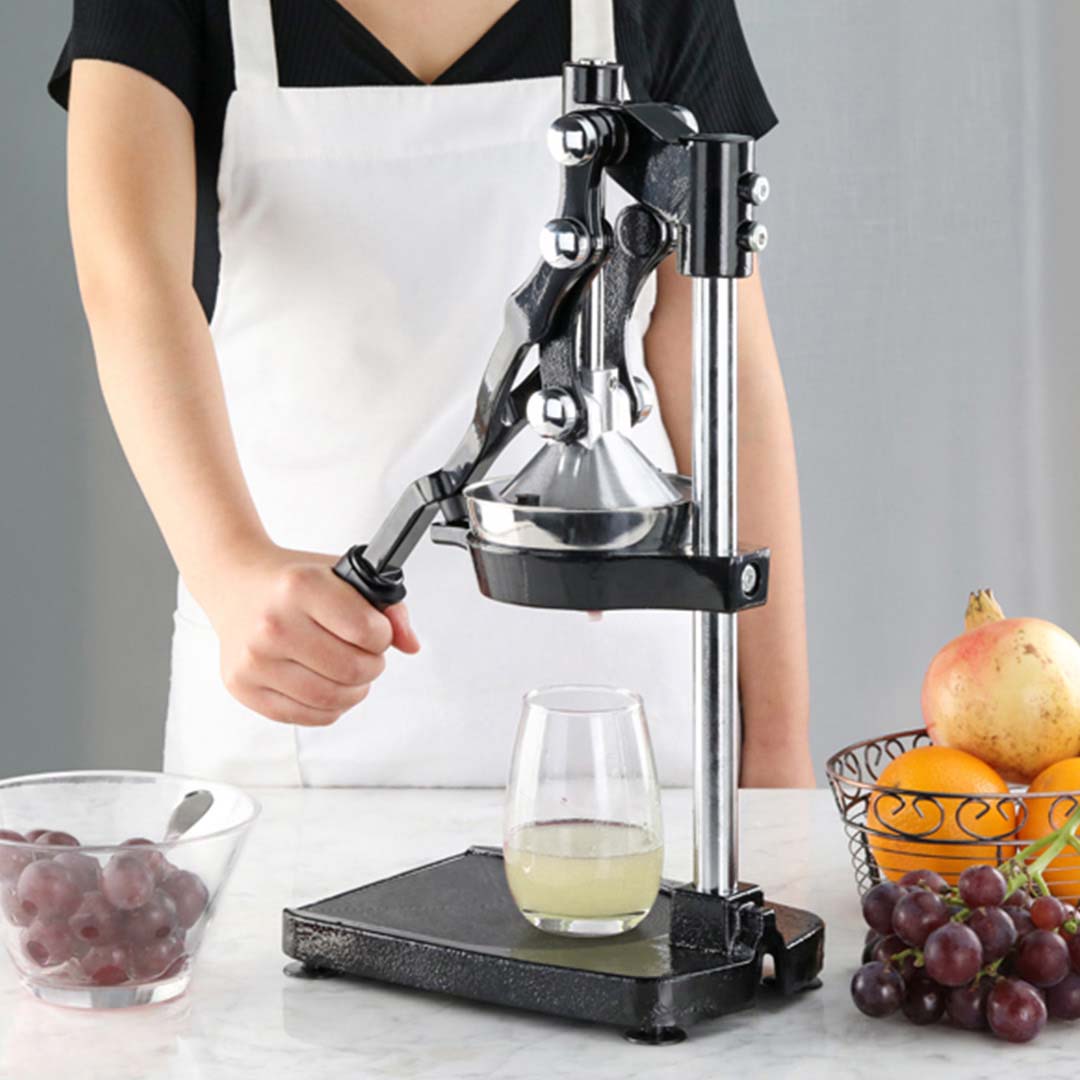 SOGA 2X Commercial Stainless Steel Manual Juicer Hand Press Juice Extractor Squeezer Orange - Cafe Supply