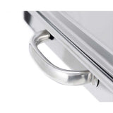 SOGA 2X Double Tray Stainless Steel Chafing Catering Dish Food Warmer - Cafe Supply